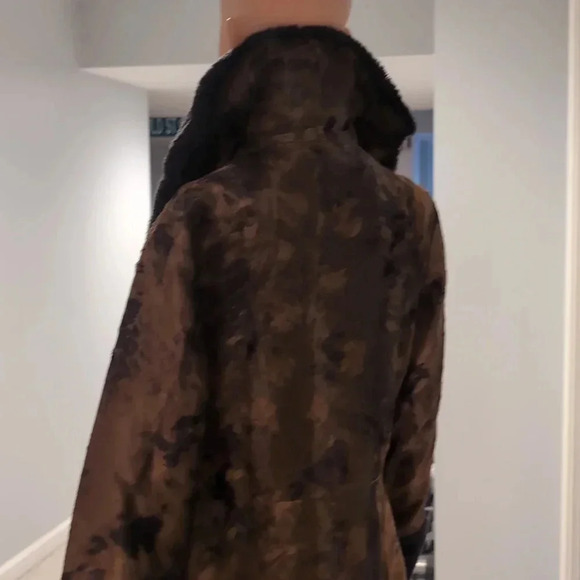 1960s imitation fur coat - Picture 8 of 12